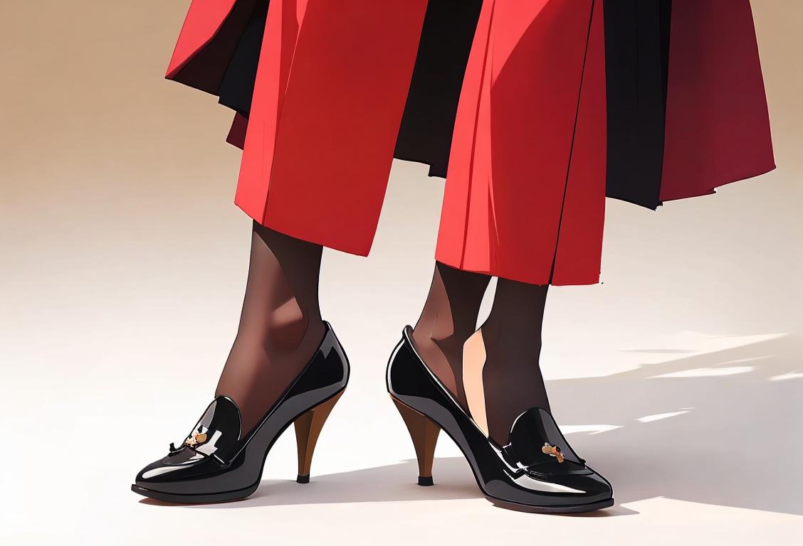 A diverse group of people from different cultures and backgrounds showcasing their unique shoes, representing the interconnectedness of shoes with personal style and cultural identity..