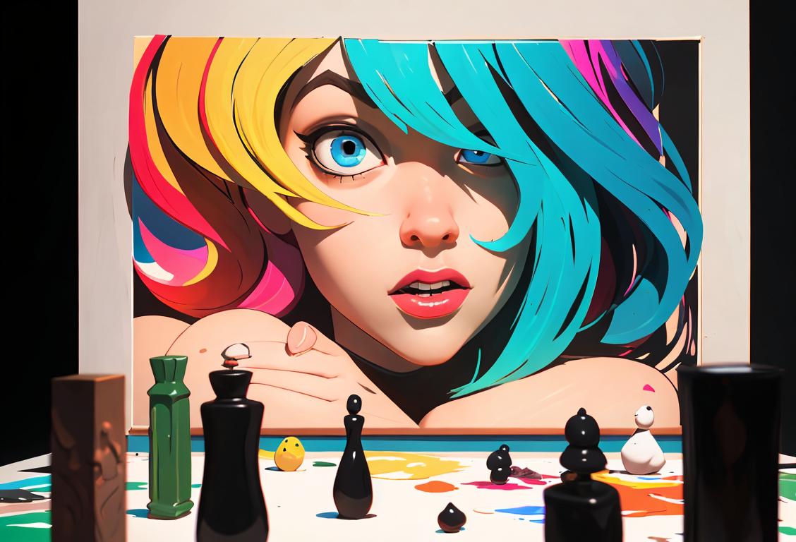 A group of diverse individuals engaging in different forms of art, showcasing their unique styles and creating a vibrant atmosphere..