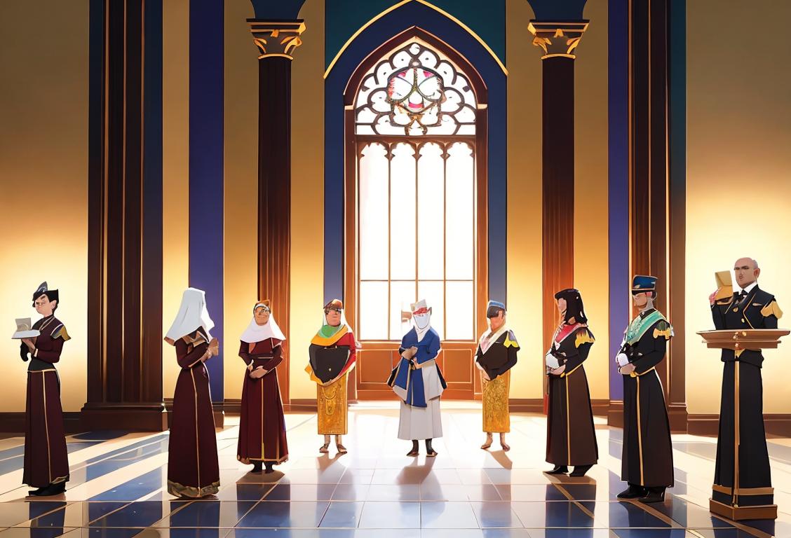 A diverse group of individuals standing together, dressed in various styles and settings, showcasing their achievements and efforts on National Recognition Day..